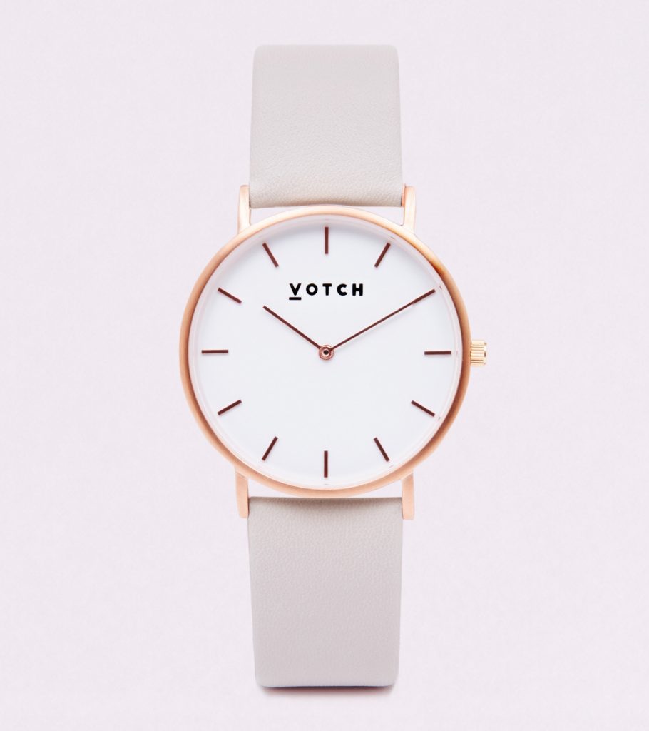 LIMITED EDITION // THE LIGHT GREY AND ROSE GOLD WATCH | VOTCH LIMITED EDITION // THE LIGHT GREY AND ROSE GOLD WATCH | VOTCH