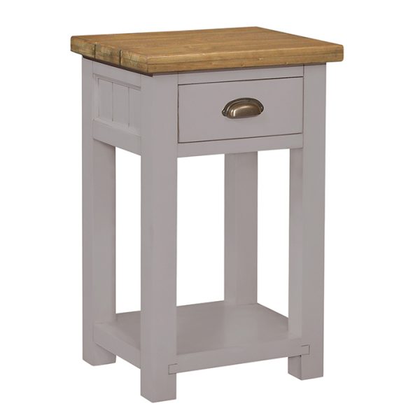 Gresford Grey 1 Drawer Console Table