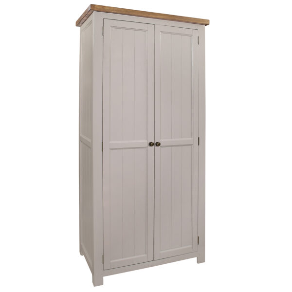 Gresford Grey 2 Door Wardrobe