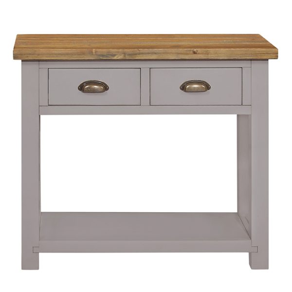Gresford Grey 2 Drawer Console Table K.D