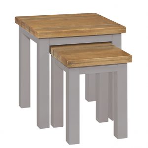 Gresford Grey Nest of 2 Tables