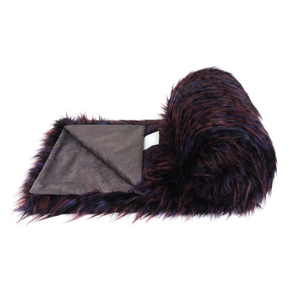 BERRY | FAUX FUR | BED RUNNER