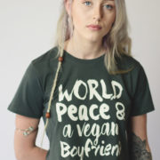 VEGAN BOYFRIEND | CROPPED T-SHIRT VEGAN BOYFRIEND | CROPPED T-SHIRT