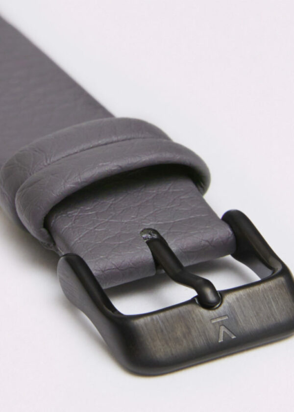 SLATE GREY WITH BRUSHED BLACK BUCKLE | 18MM | VOTCH