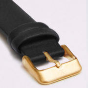 THE GOLD FACE WITH BLACK STRAP | VOTCH