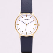 THE GOLD FACE WITH NAVY STRAP | VOTCH