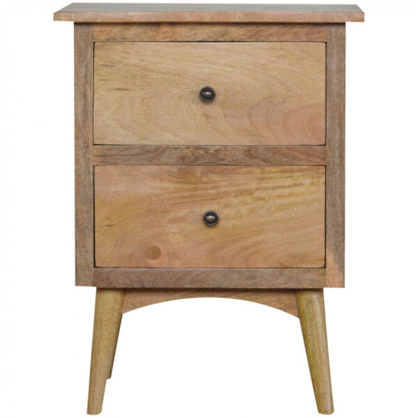 Mango Hill 2 Drawer Bedside Table