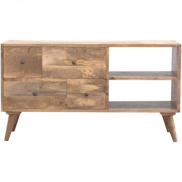 Mango Hill 4 Drawer Media Unit