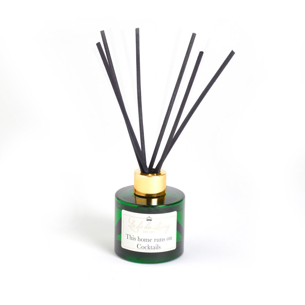 Reed Diffusers | ‘This Home Runs On Cocktails’ Reed Diffusers | ‘This Home Runs On Cocktails’