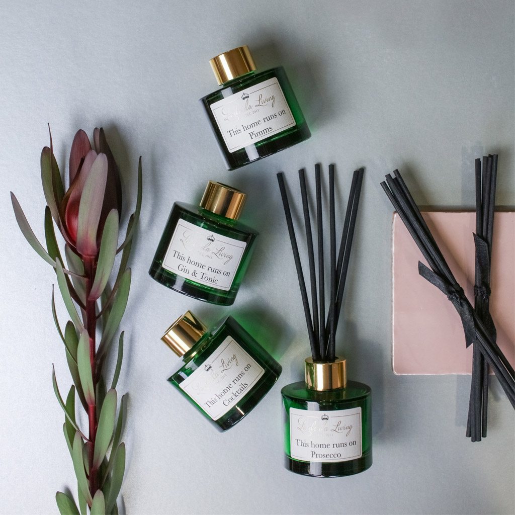 Reed Diffusers | ‘This Home Runs On Cocktails’ Reed Diffusers | ‘This Home Runs On Cocktails’