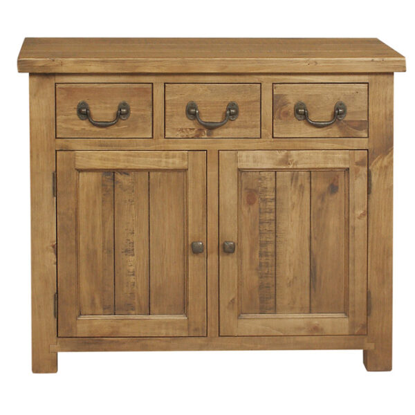 Gresford Rustic 3 Drawer 2 Door Sideboard