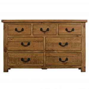 Gresford Rustic 3+4 Wide Chest
