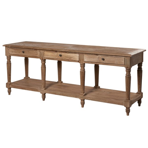 Milan Console Table with 3 Drawers
