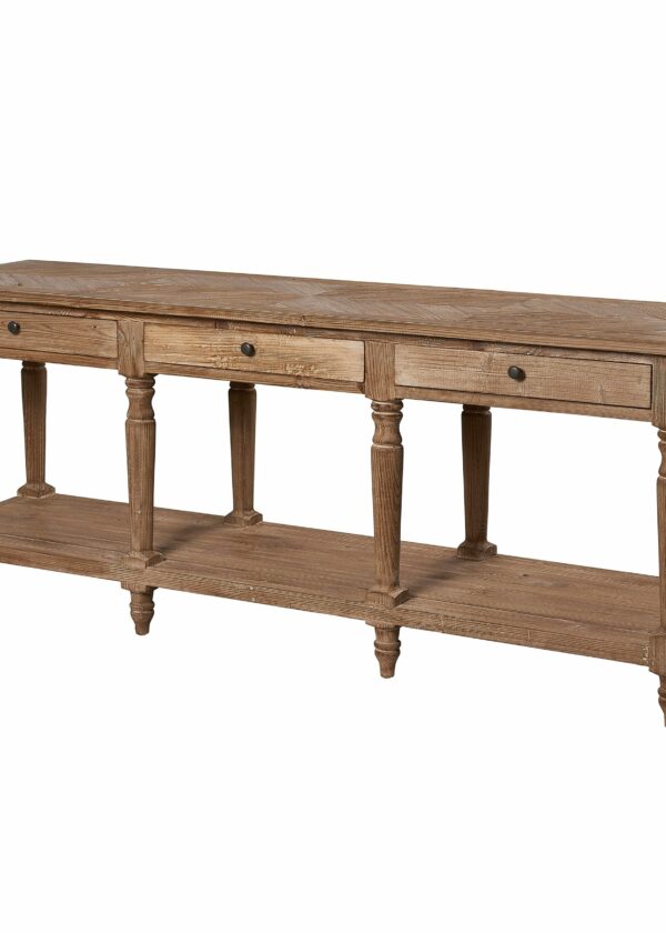 Milan Console Table with 3 Drawers