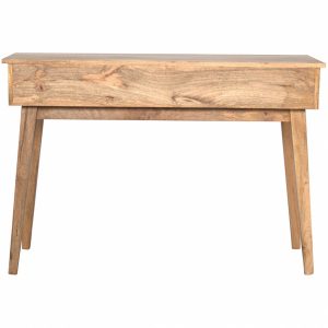 Mango Hill Writing Desk with 2 Drawers and Open Slot Mango Hill Writing Desk with 2 Drawers and Open Slot