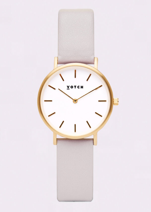 THE LIGHT GREY & GOLD | PETITE | VOTCH