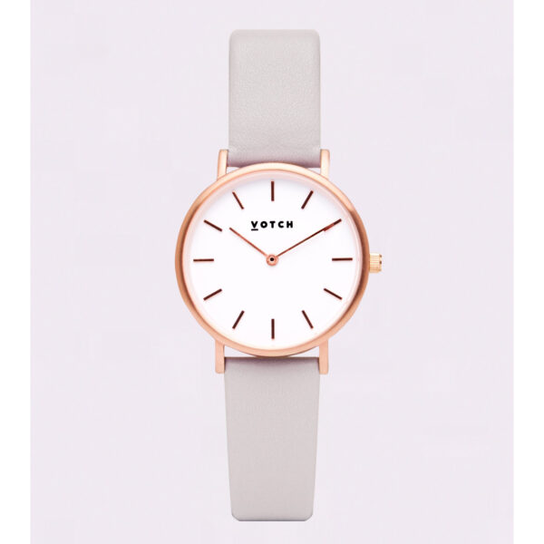 THE LIGHT GREY & ROSE GOLD | PETITE | VOTCH