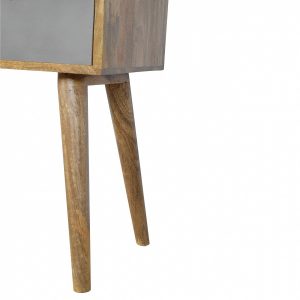 Mango Hill 4 Drawer Nordic Style Grey Hand-Painted Console Table Mango Hill 4 Drawer Nordic Style Grey Hand-Painted Console Table