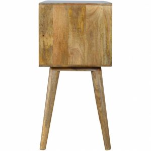 Mango Hill 4 Drawer Nordic Style Grey Hand-Painted Console Table Mango Hill 4 Drawer Nordic Style Grey Hand-Painted Console Table