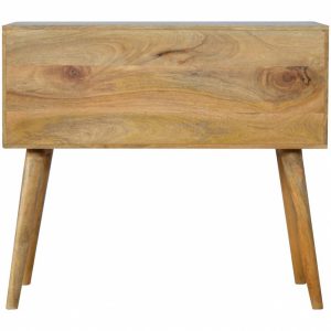 Mango Hill 4 Drawer Nordic Style Grey Hand-Painted Console Table Mango Hill 4 Drawer Nordic Style Grey Hand-Painted Console Table