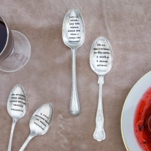 Dessert Spoon - ‘Life Is Short, Buy The Shoes, Drink The Wine & Order The Dessert’
