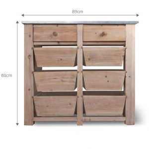 Aldsworth 8 Drawer Storage Unit