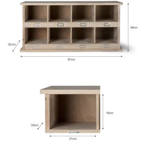 Chedworth 8 Shoe Locker