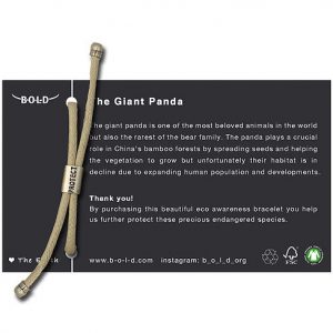 GIANT PANDA | BRACELET | B-O-L-D