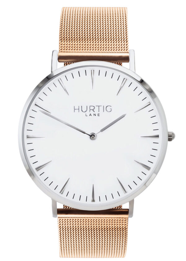 Men's Lorelai Collection // Silver, White & Rose Gold