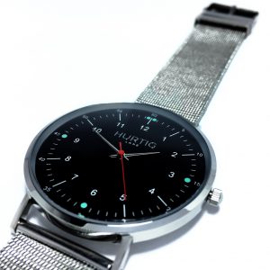 Men's Moderno Collection // Steel | Black & Silver