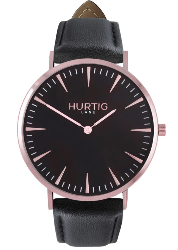 Men's Mykonos Collection // Rose Gold, Black & Black