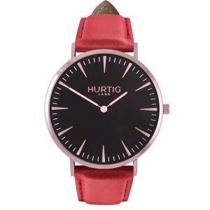 Men's Mykonos Collection // Rose Gold, Black & Cherry