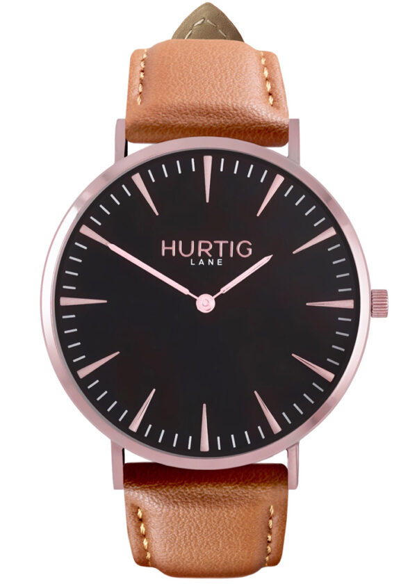 Men's Mykonos Collection // Rose Gold, Black & Tan