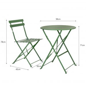 Rive Droite Small Bistro Set