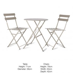 Rive Droite Small Bistro Set Rive Droite Small Bistro Set
