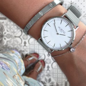 Woman's Lorelai Collection // Silver, White & Silver Woman's Lorelai Collection // Silver, White & Silver