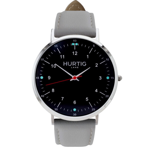 Woman's Moderna Collection // Silver, Black & Grey
