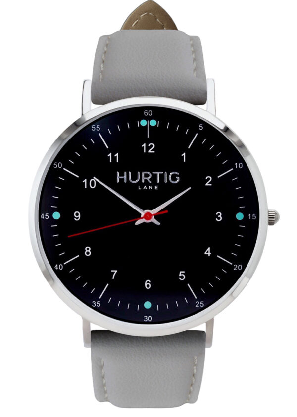 Woman's Moderna Collection // Silver, Black & Grey