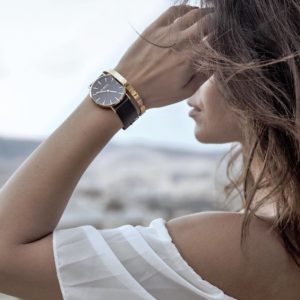 Women's Mykonos Collection // Gold, Black & Black