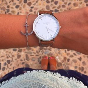 Women's Mykonos Collection // Silver, White & Tan Women's Mykonos Collection // Silver, White & Tan