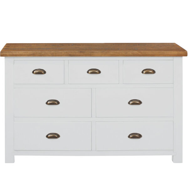 Gresford White 3+4 Wide Chest