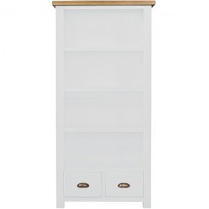 Gresford White Bookcase 900 x 1800