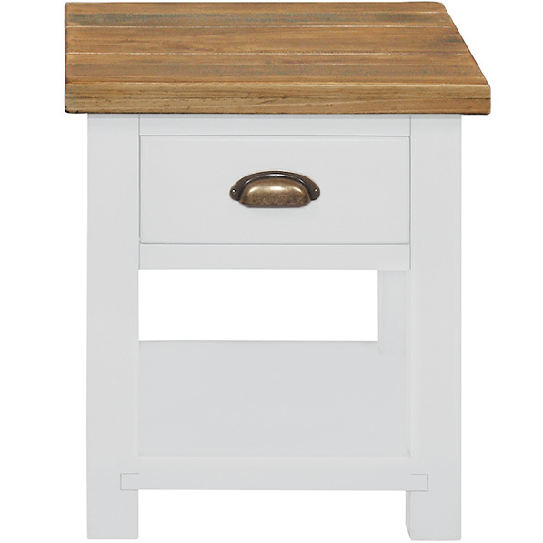 Gresford White Lamp Table