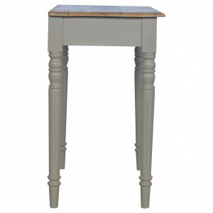 Mango Hill 1 Drawer Writing Desk with Flute Legs Mango Hill 1 Drawer Writing Desk with Flute Legs