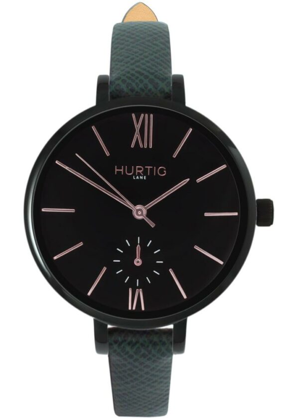 Woman's Amalfi Petite Collection // Black, Black & Green