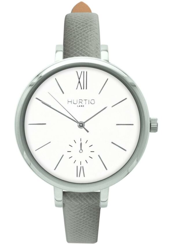 Woman's Amalfi Petite Collection // Silver, White & Grey