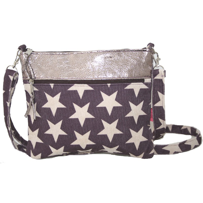 plum cross body bag