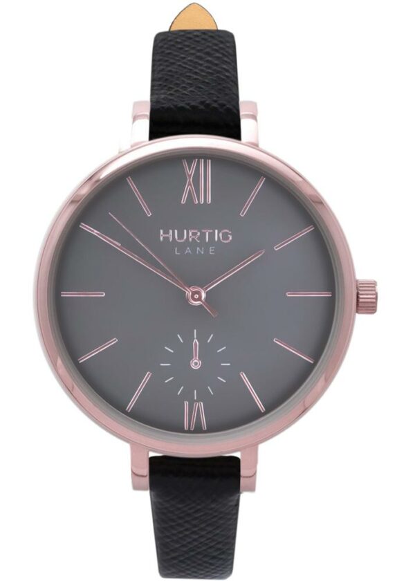 Woman's Amalfi Petite Collection // Rose Gold, Grey & Black