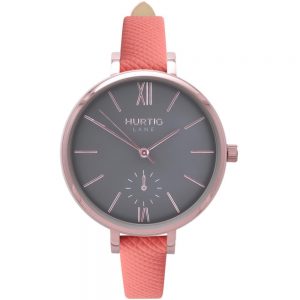 Woman's Amalfi Petite Collection // Rose Gold, Grey & Coral