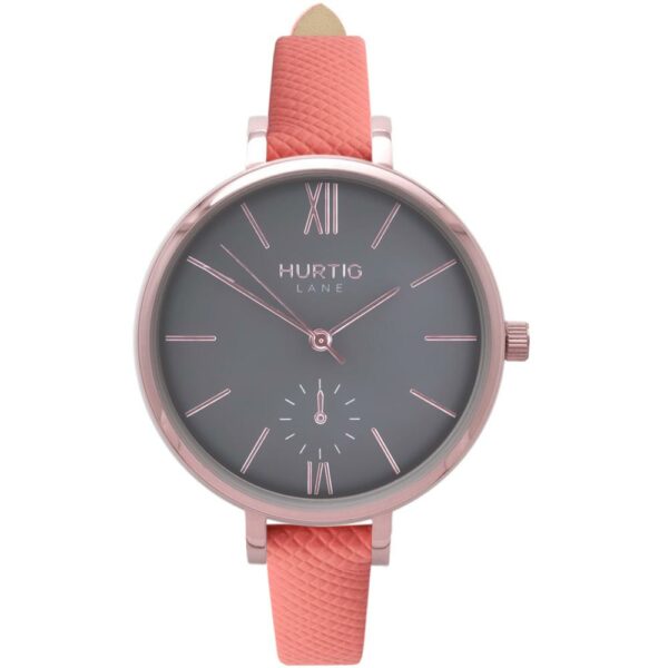 Woman's Amalfi Petite Collection // Rose Gold, Grey & Coral